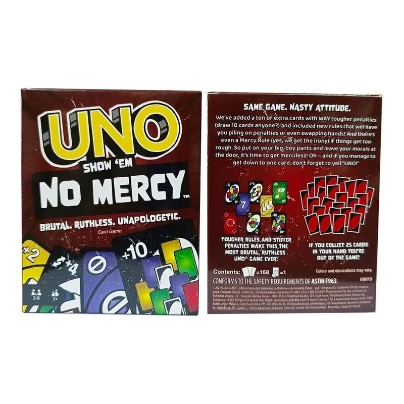 Mattel Karty Uno no Mercy