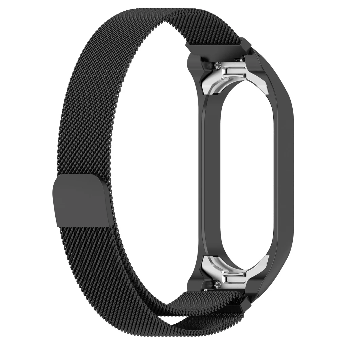 BStrap Milanese remienok na Xiaomi Mi Band 5/6 black