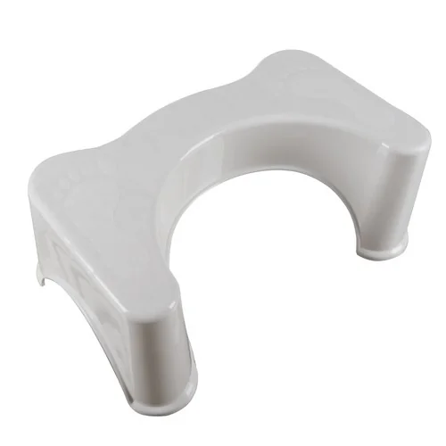 Toaletná WC stolička pre optimálnu polohu počas vyprázdňovania