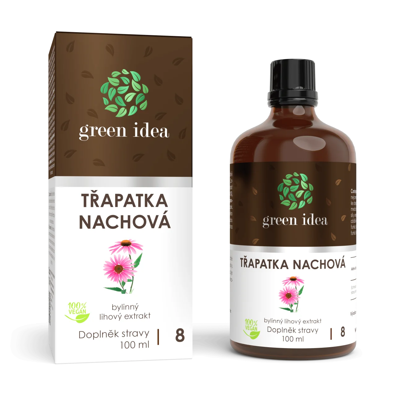 Echinacea tinktúra – kvapky 100 ml – Green idea