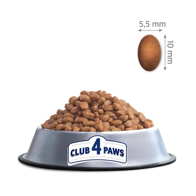 CLUB 4 PAWS Premium pre mačky s citlivým trávením 14 kg (9399)