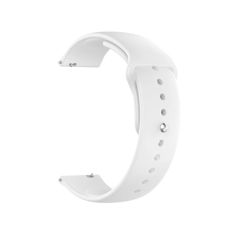 BStrap Silicone remienok na Garmin Vivoactive 4s white