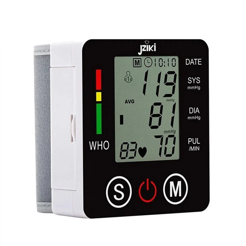 MG Blood Pressure digitálny tlakomer na zápästie, biely