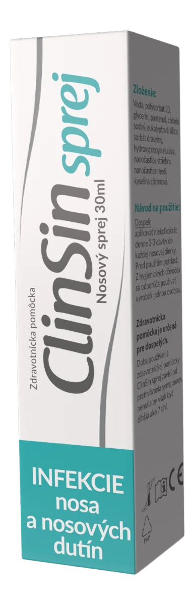 CLINSIN nosový sprej 1×30 ml, sprej do nosa