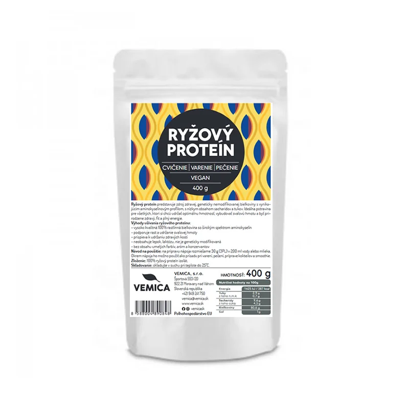Ryžový proteín dvojbalenie 2 x 400g