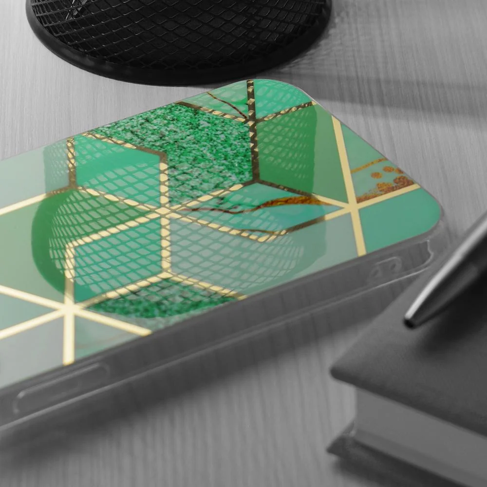 Marble pudro pre Oppo A78 4G - Zelená