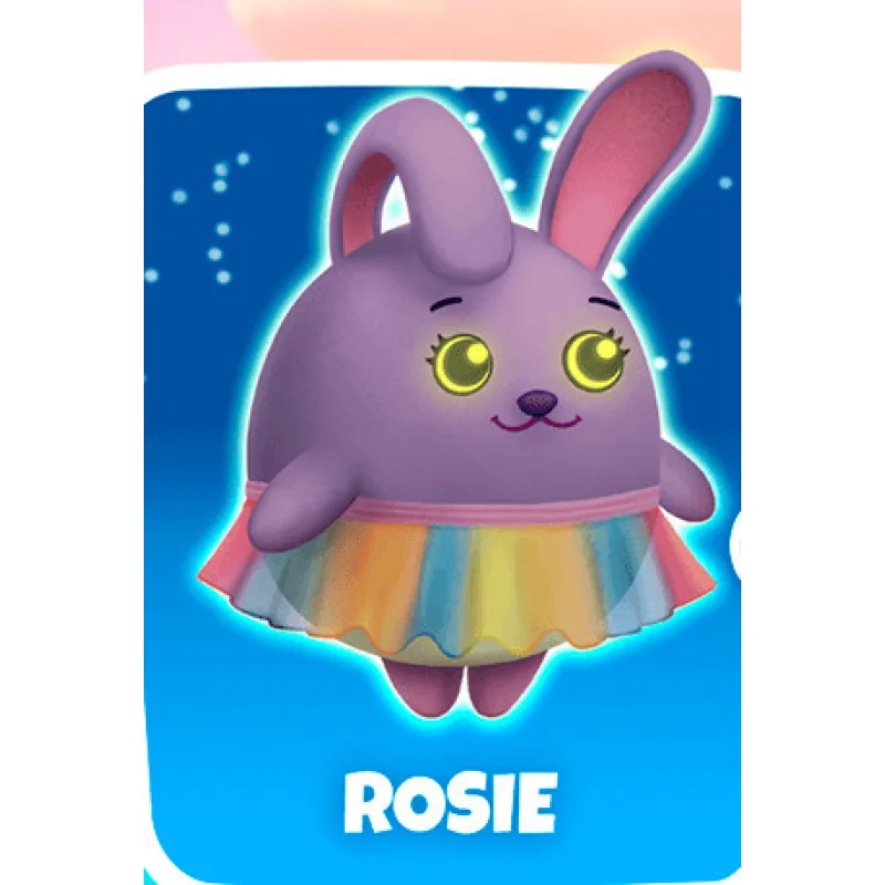 Dream Beams Svietiaci plyšák/vankúšik Králik Rosie 30 cm