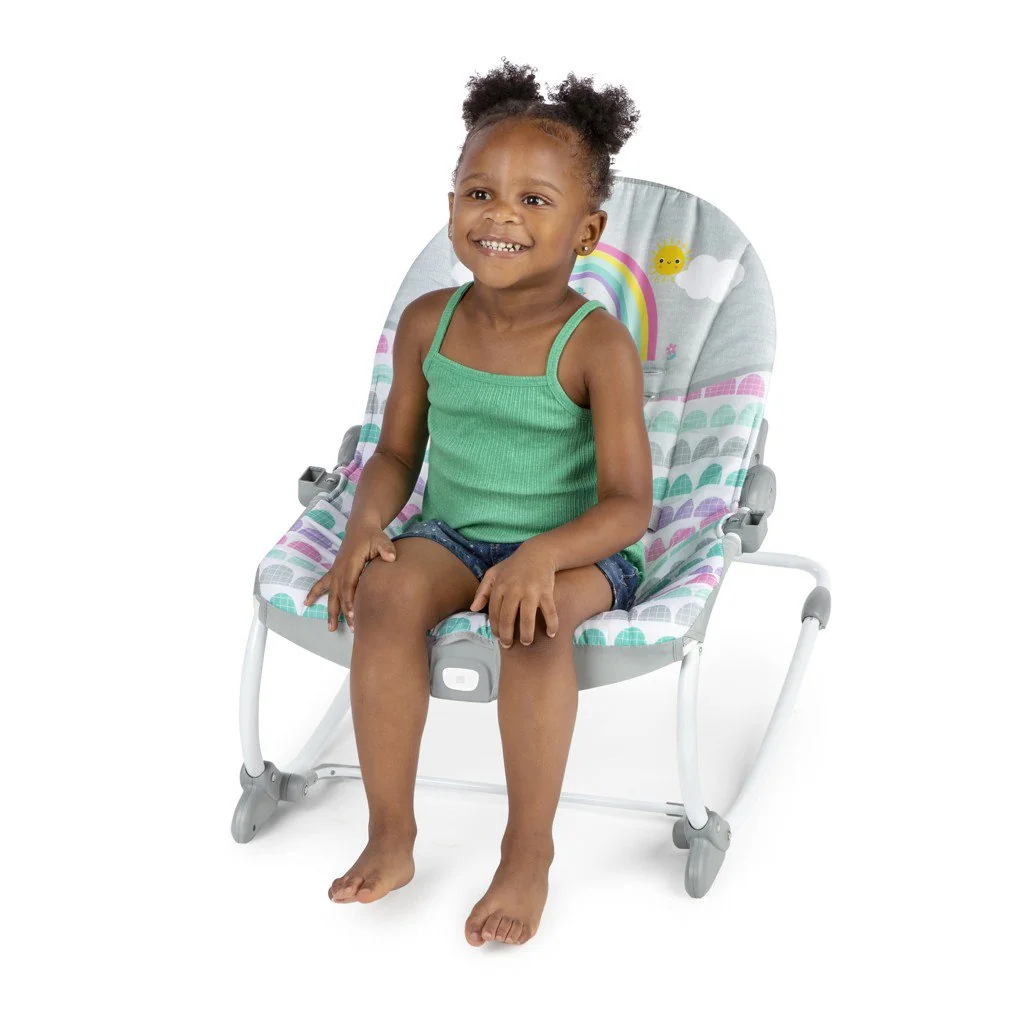 Húpatko vibrujúce Rosy Rainbow™ 0m+ do 18 kg