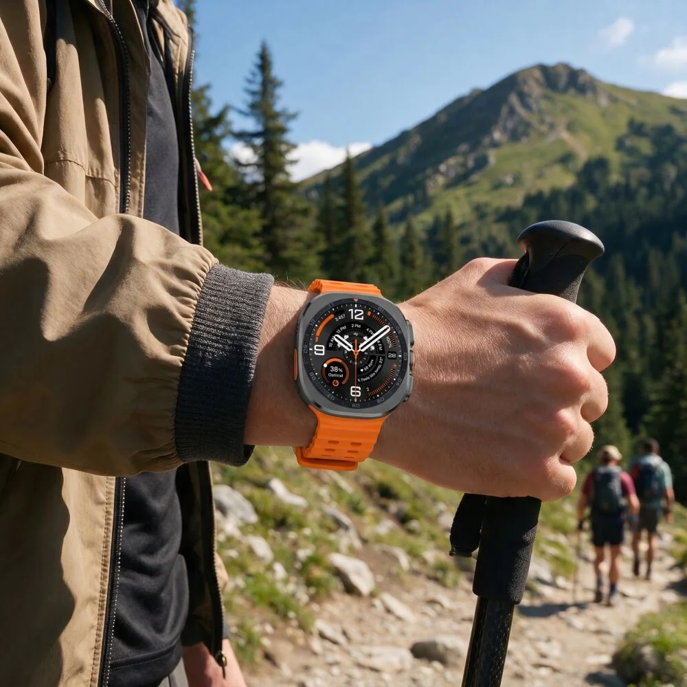Tech-Protect Iconband Pro remienok na Samsung Galaxy Watch Ultra 1 / 2 2024-2026 (47mm), orange