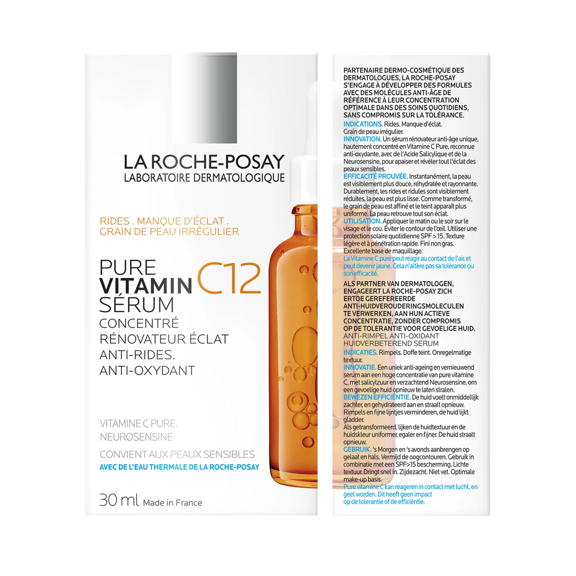 La Roche-Posay Pure Vitamin C12 1×30 ml, sérum