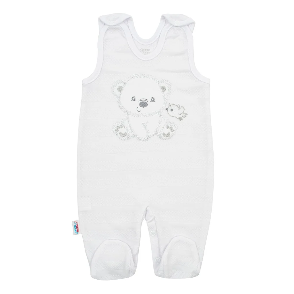 Dojčenská súprava do pôrodnice New Baby Sweet Bear biela 56