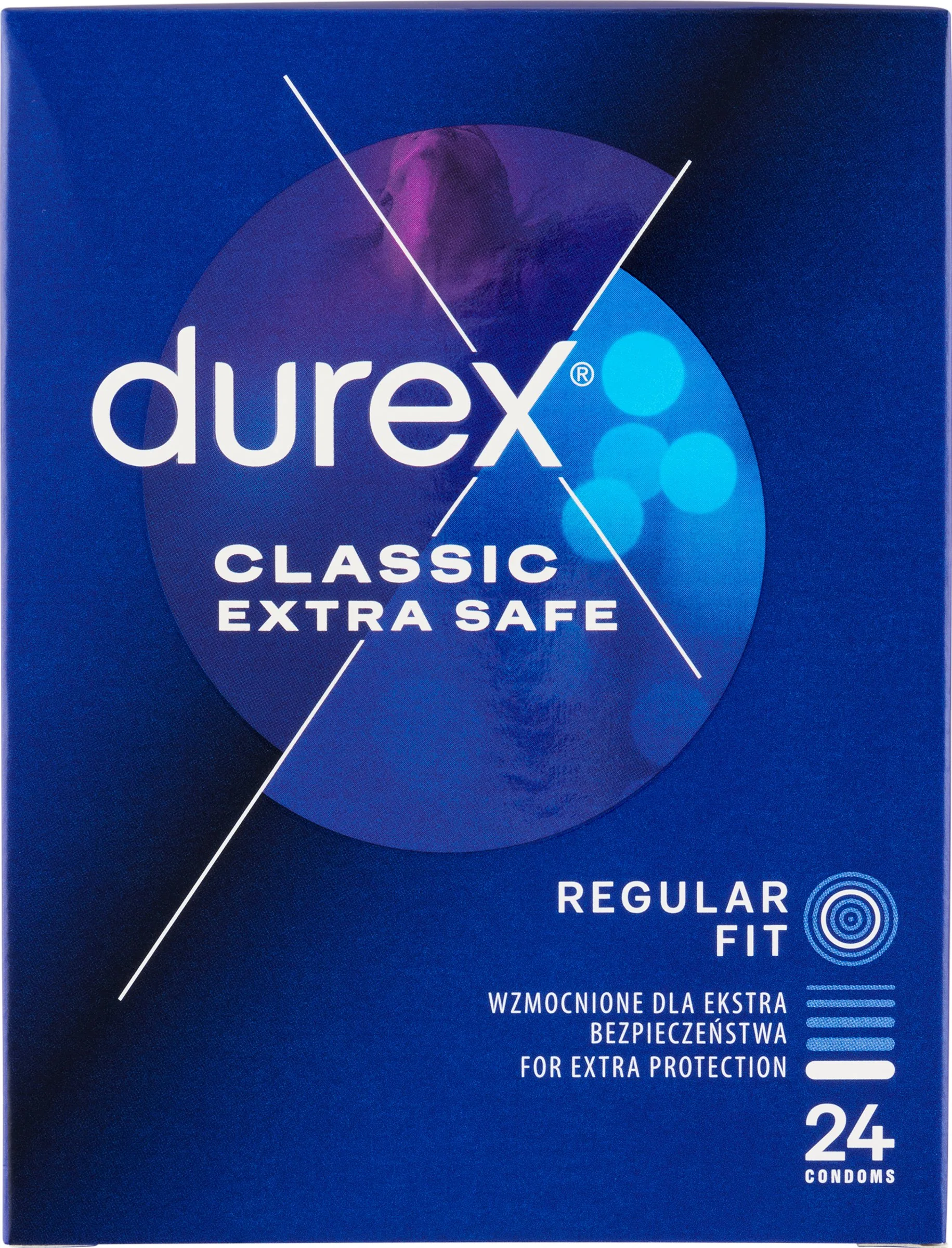DUREX Classic Extra Safe 1× 24ks, kondómy