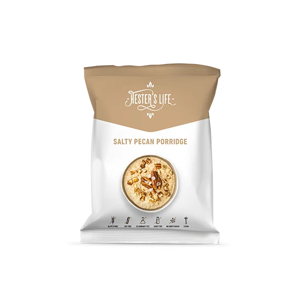 Hester´s Life Kaša salty pecan 1×50 g, kaša