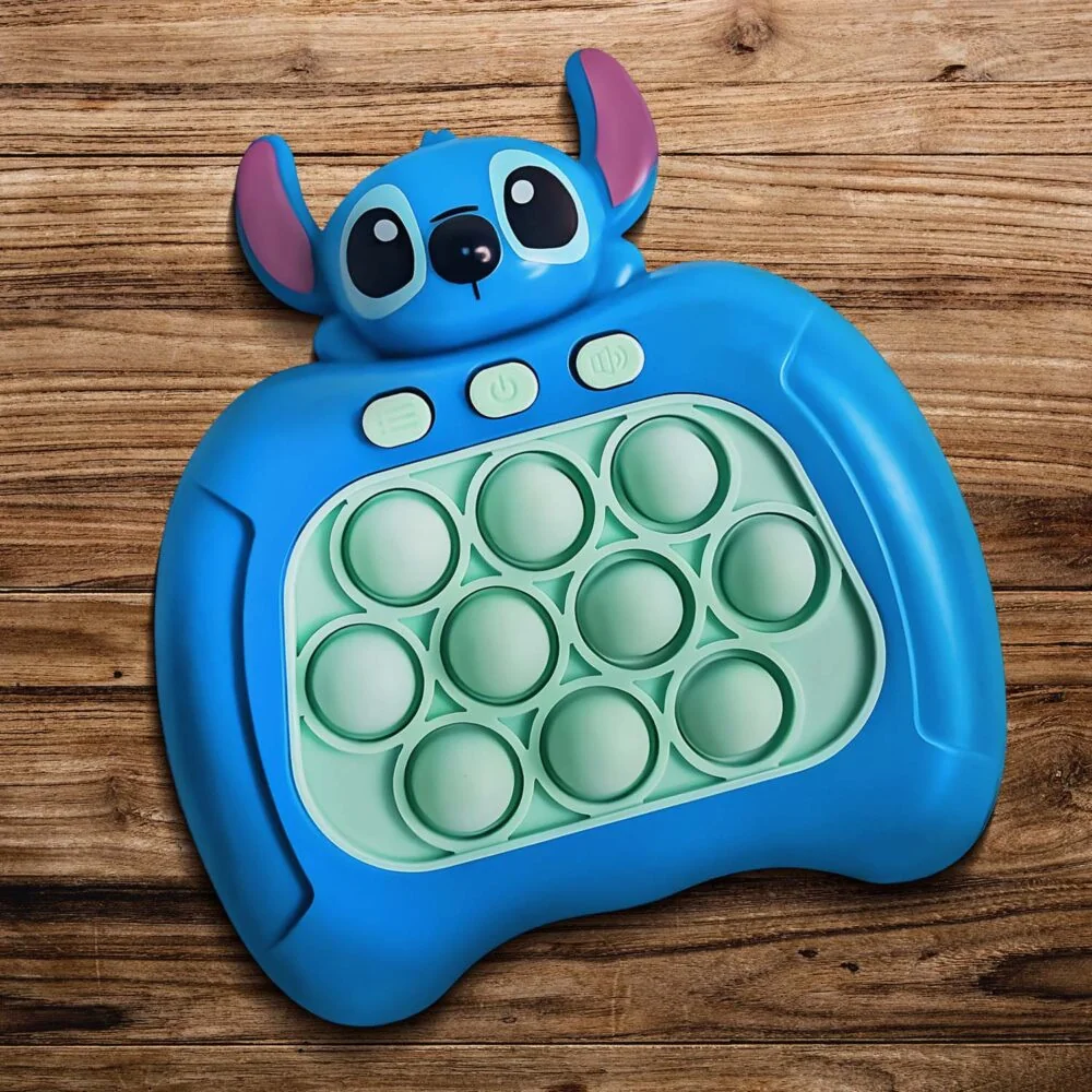 MG Pop It Stitch interaktívna hračka pre deti, modrá