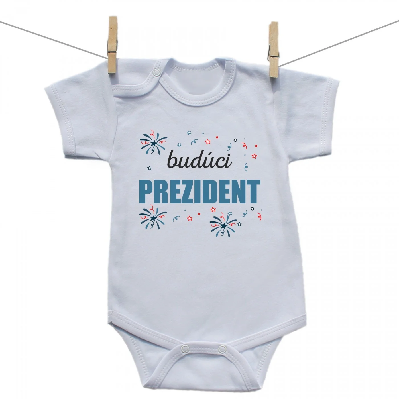 Boodyy Body s krátkym rukávom Budúci prezident Veľkosť: 98