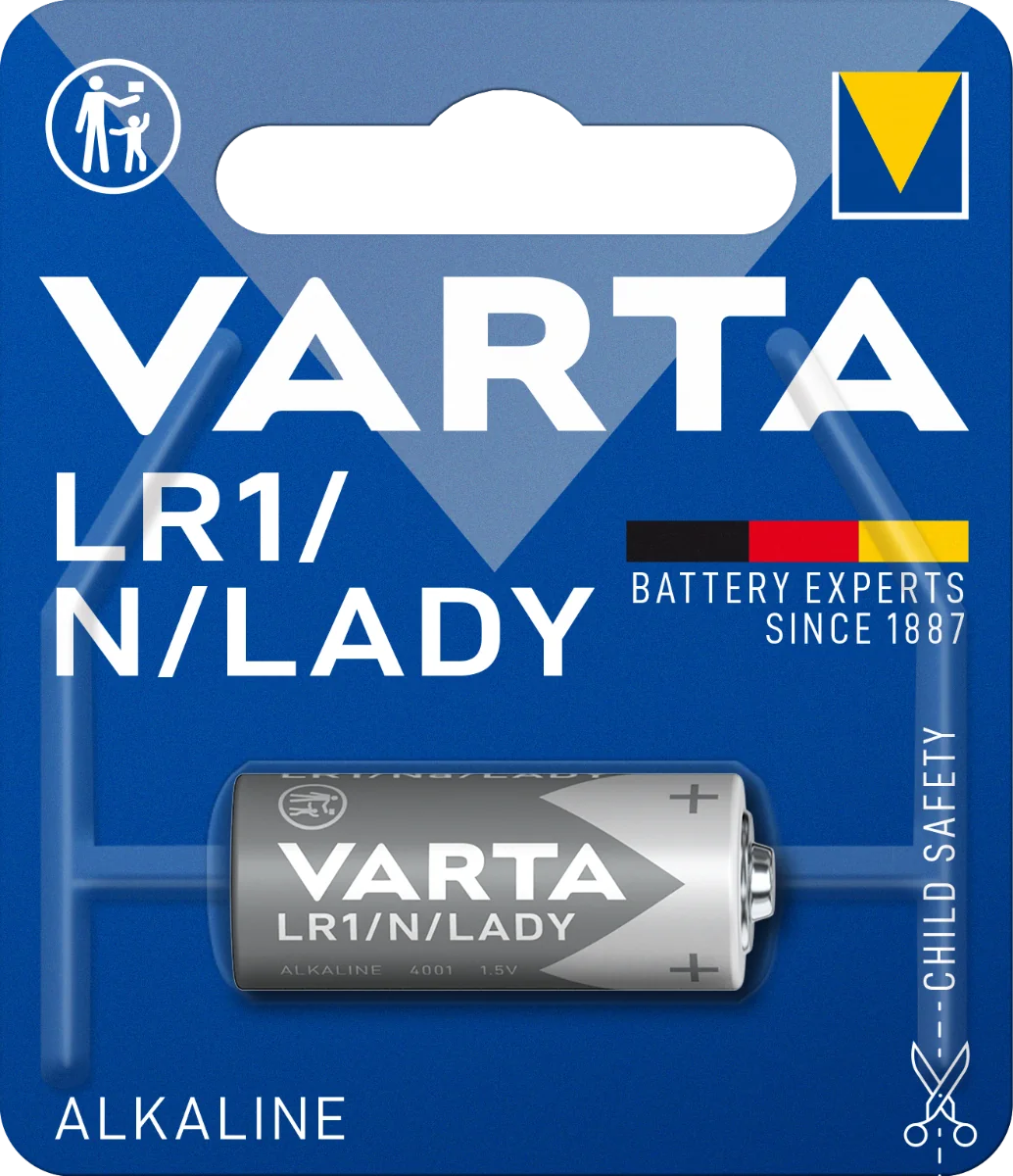 Varta LR1/N/Lady 1×1 ks, tužkové baterky