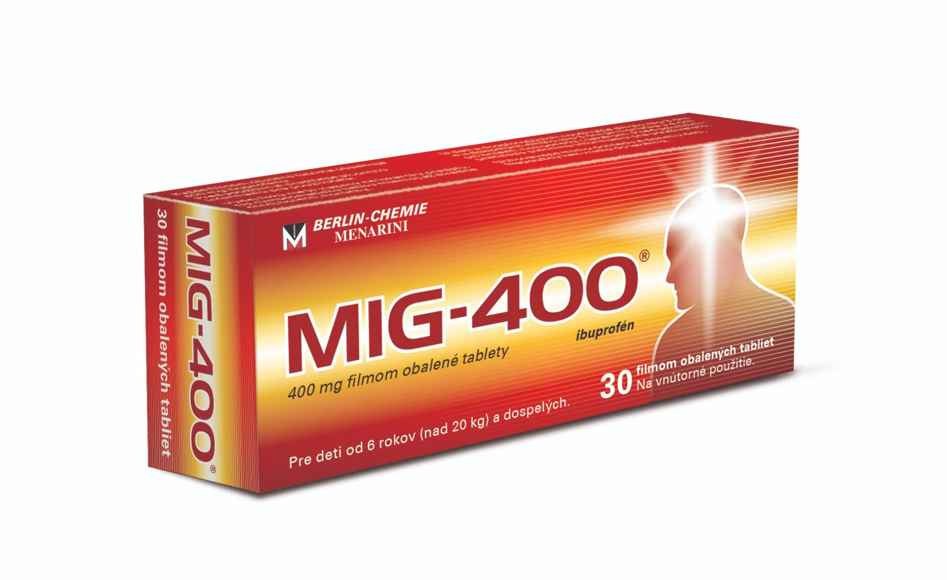 MIG 400 mg 1×30 tbl, liek