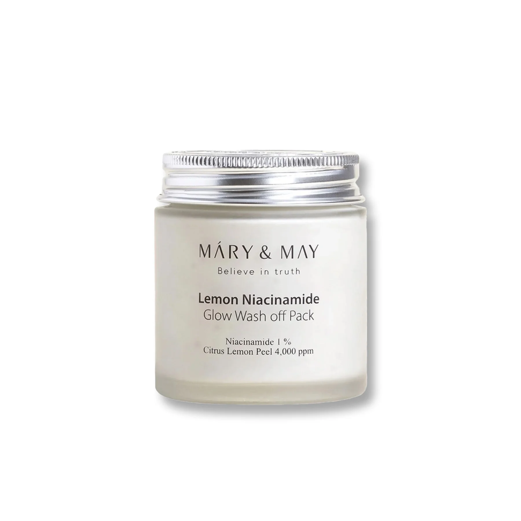 Mary & May Lemon Niacinamide Glow Wash Off Pack rozjasňujúca ílová maska 125 g