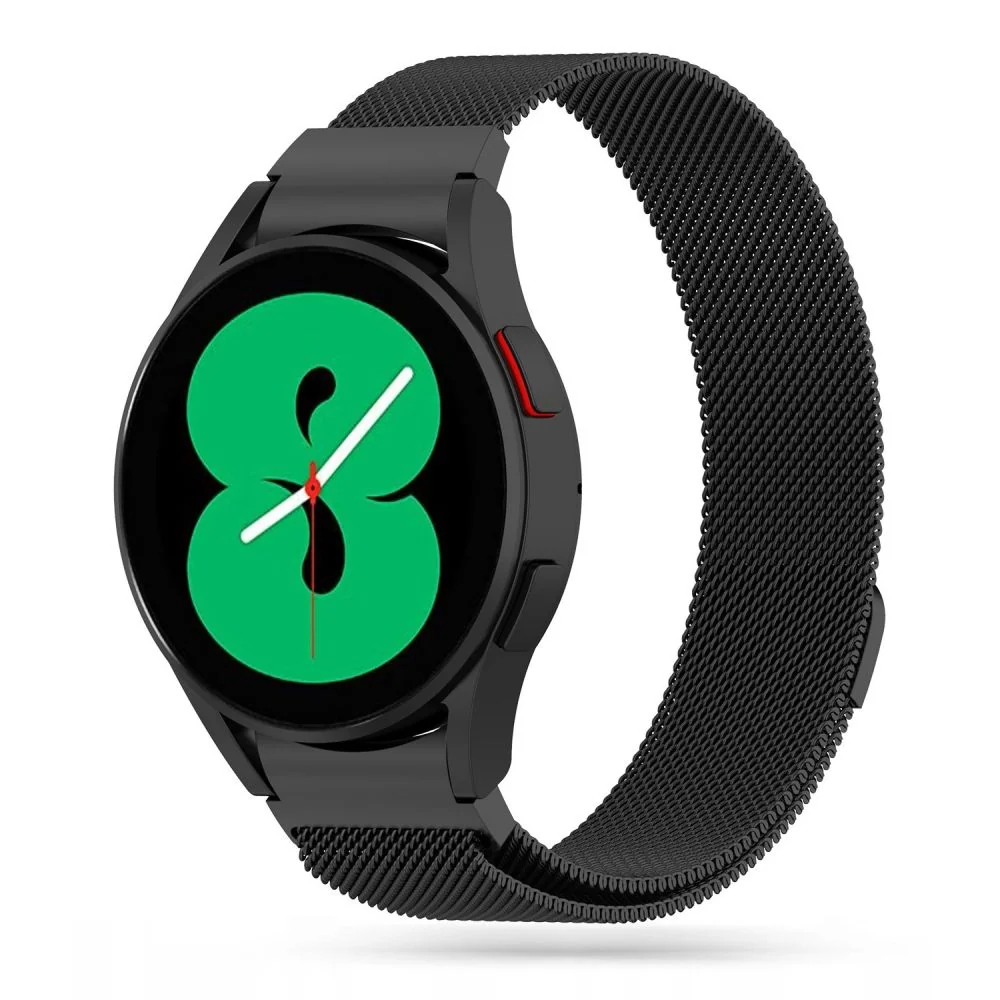 Tech-Protect Milanese remienok na Samsung Galaxy Watch 4 / 5 / 5 Pro / 6, black 6, black