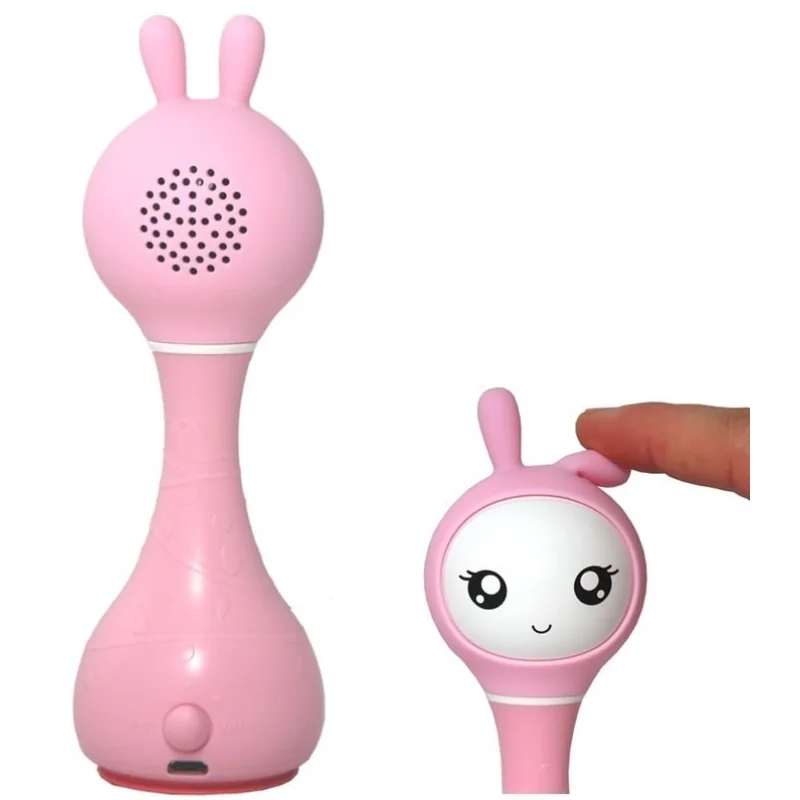 Alilo Smarty Bunny R1 interaktívna hračka s rozpoznávaním farieb, ružová