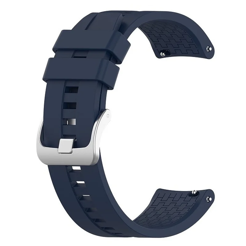 BStrap Silicone Cube remienok na Garmin Vivoactive 4 navy blue
