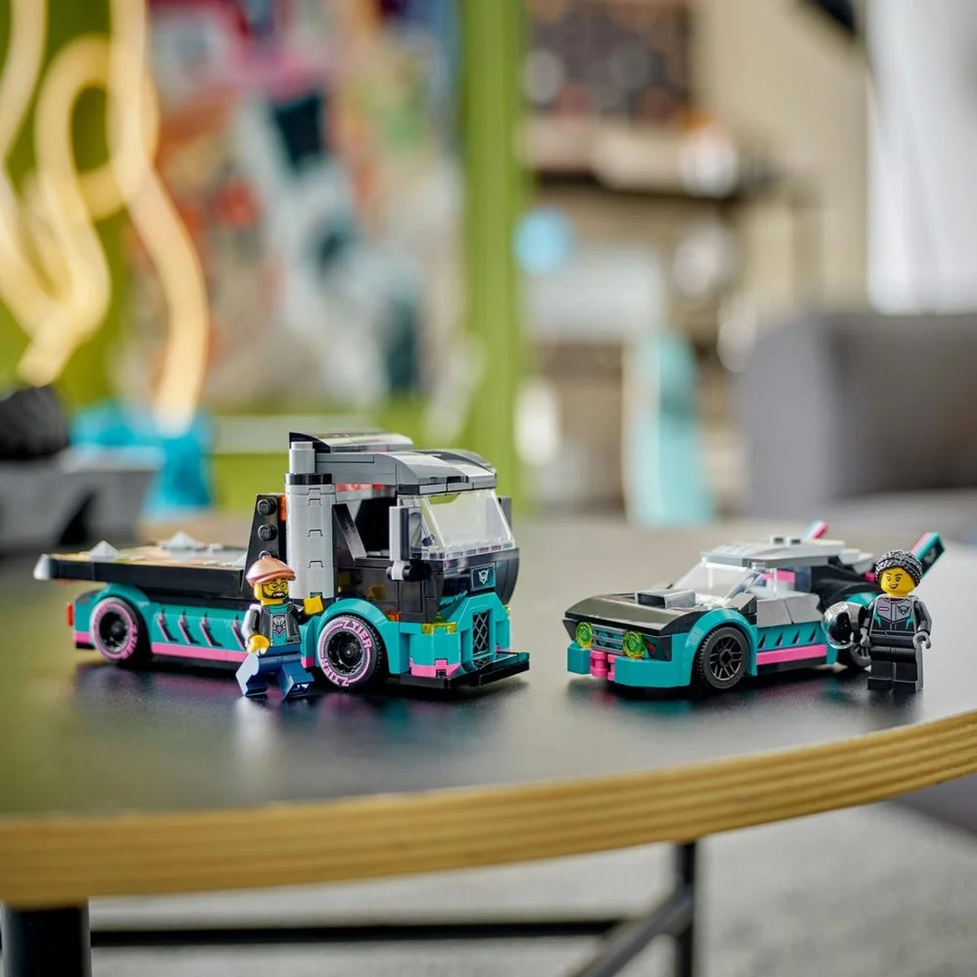 LEGO® City 60406 Kamión s pretekárskym autom
