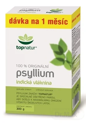 topnatur PSYLLIUM VLÁKNINA krabica 1×300 g, výživový doplnok
