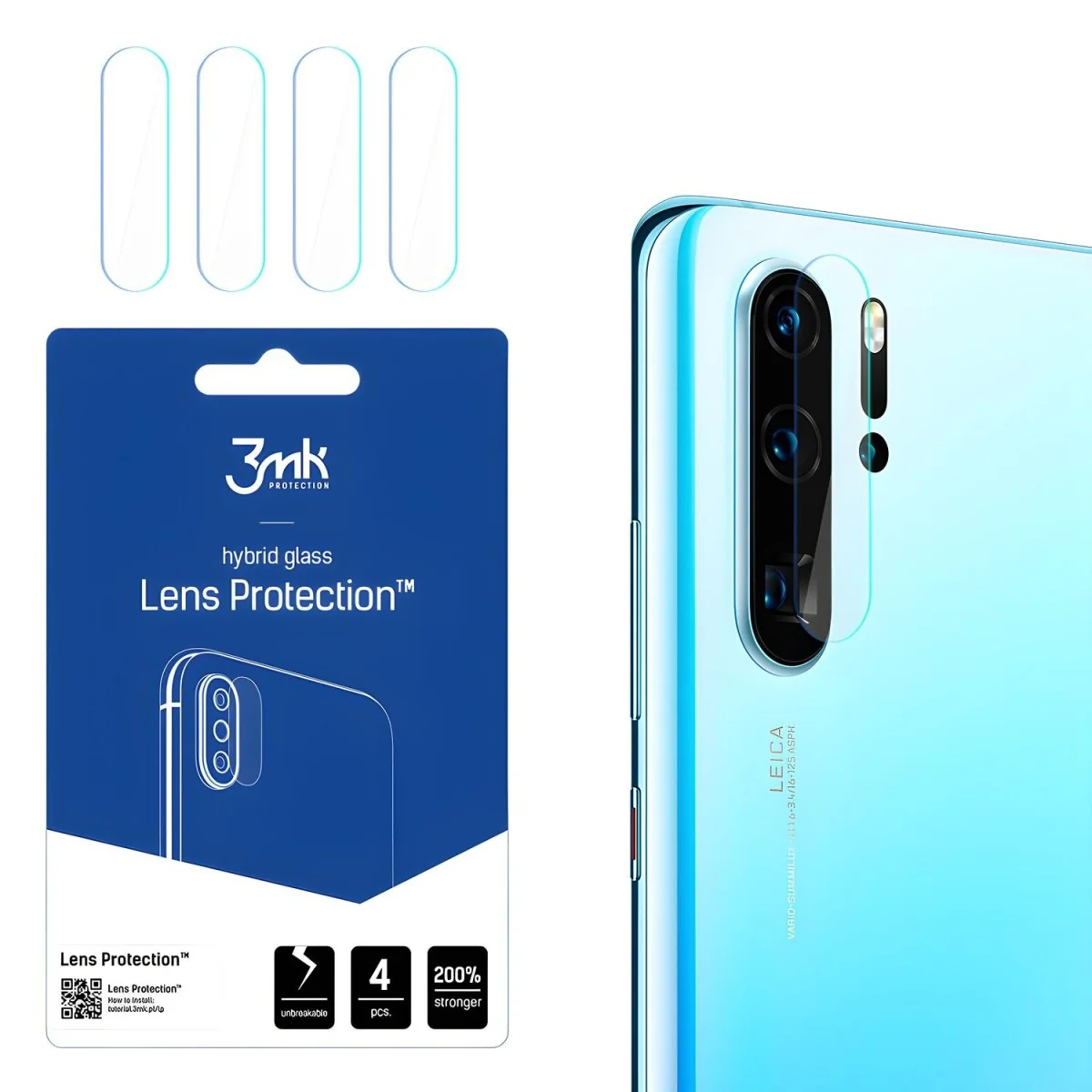 Sklo na kameru 3mk pre Honor P30 Pro