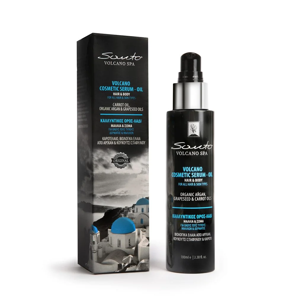 Santo VOLCANO SPA Kozmetické sérum-olej na telo a vlasy 100 ml