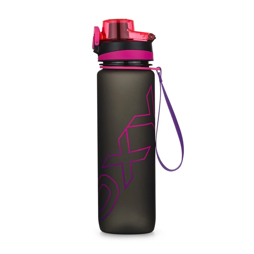 OXY LiFE - fľaša na pitie Black Pink 1000 ml