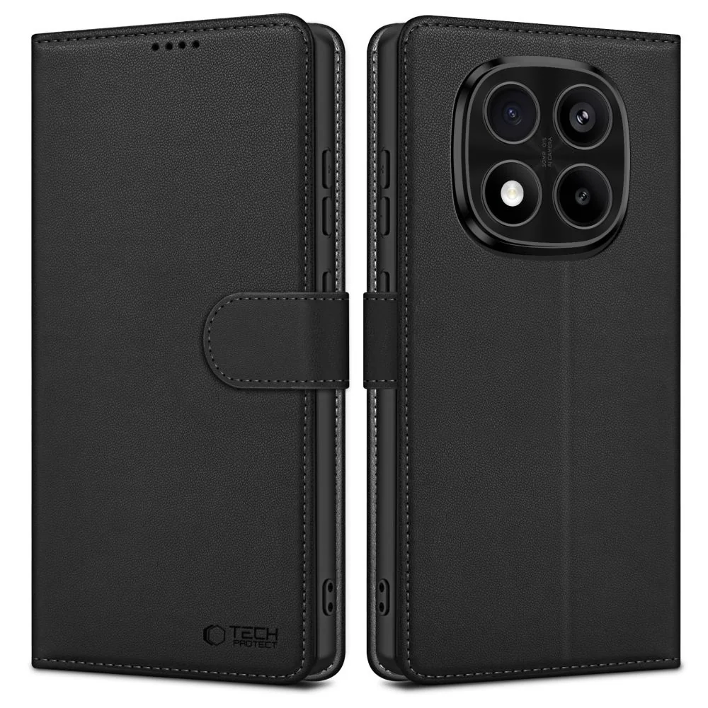 Tech-Protect Wallet knižkové puzdro na Xiaomi Redmi Note 14 Pro 5G / Pro Plus 5G / Poco X7 5G, čierne ro Plus 5G / Poco X7 5G, čierne
