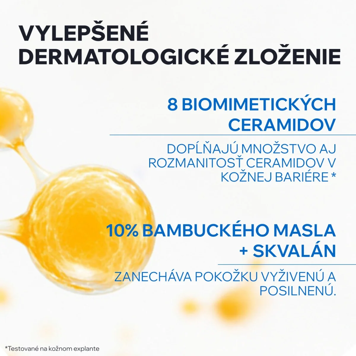 URIAGE XÉMOSE C8+ Face Cream, 40ml 1×40 ml, krém na tvár pre suchú a atopickú pokožku