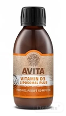 AVITA VITAMIN D3 LIPOSOMAL PLUS 1×200 ml, fosfolipidový komplex