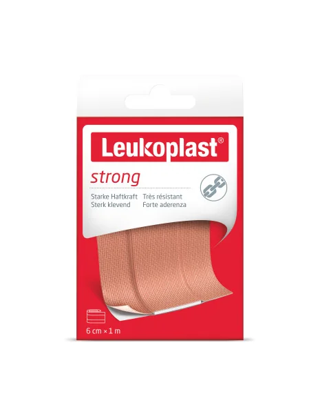 Leukoplast® strong náplasť na rany 6cm x 1m, pás, 1x1 ks