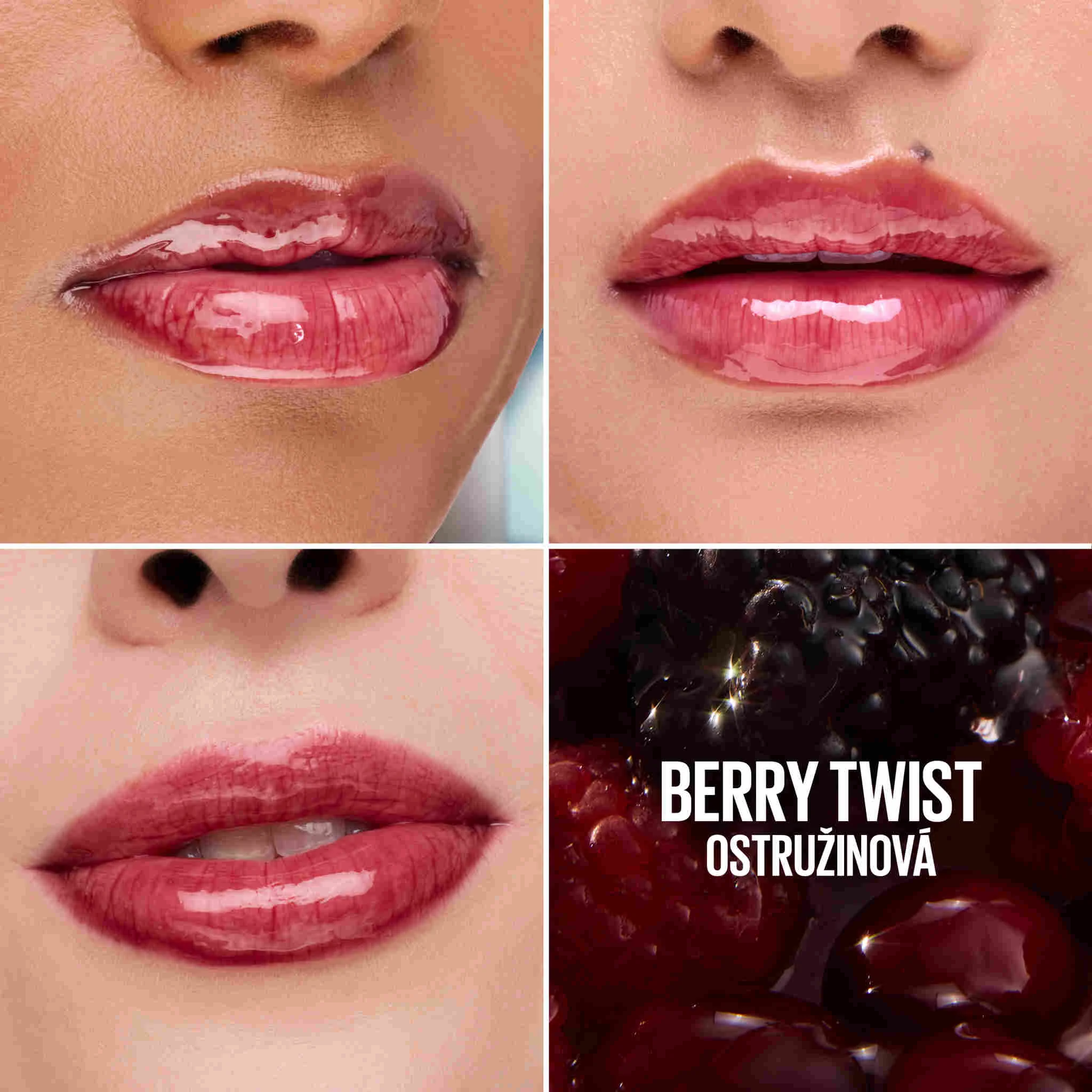 MAYBELLINE NY LIFTER GEL OLEJOVÝ GÉL NA PERY 008 BERRY TWIST 6,6 ml