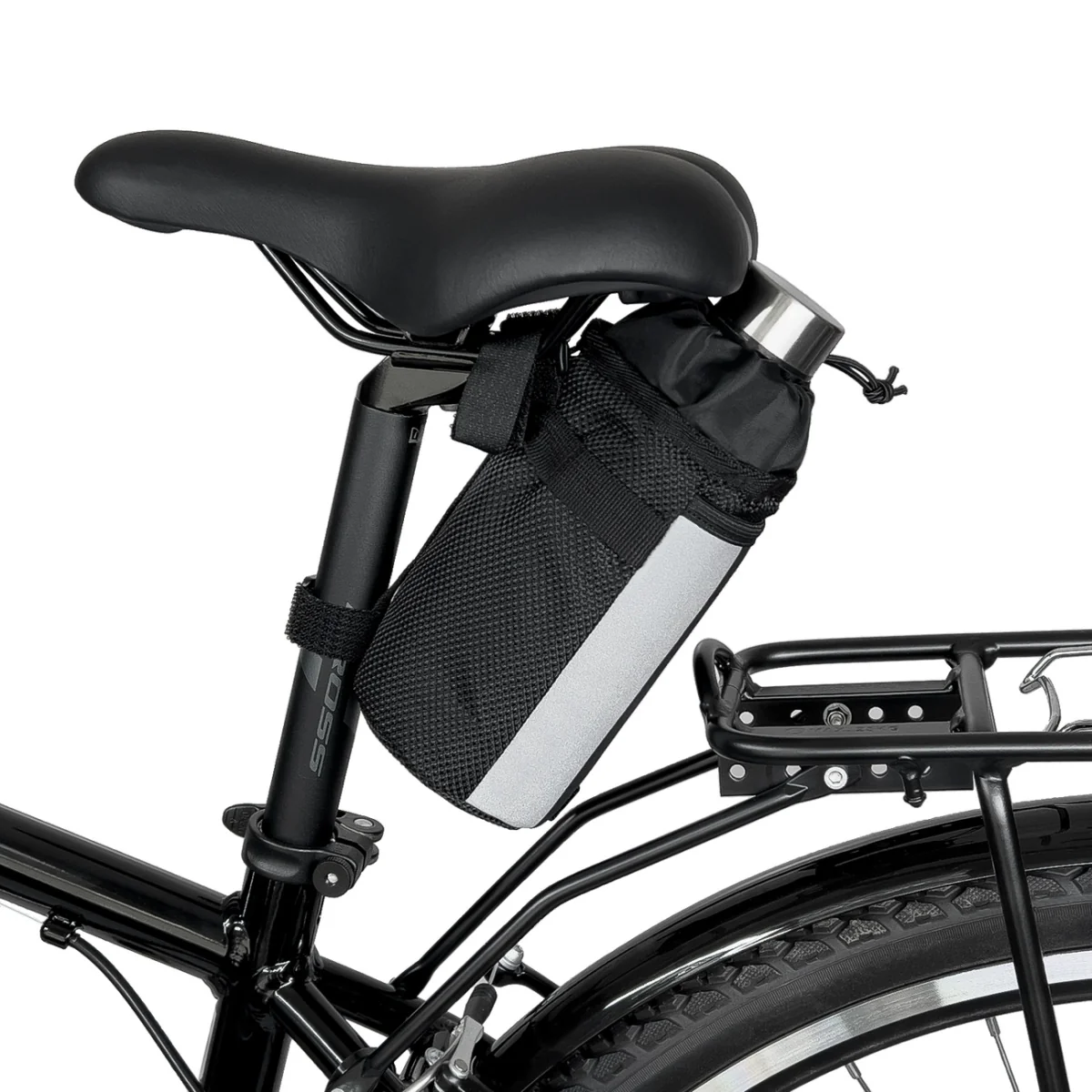 MG Thermal cyklistická taška na fľašu 1L, čierna