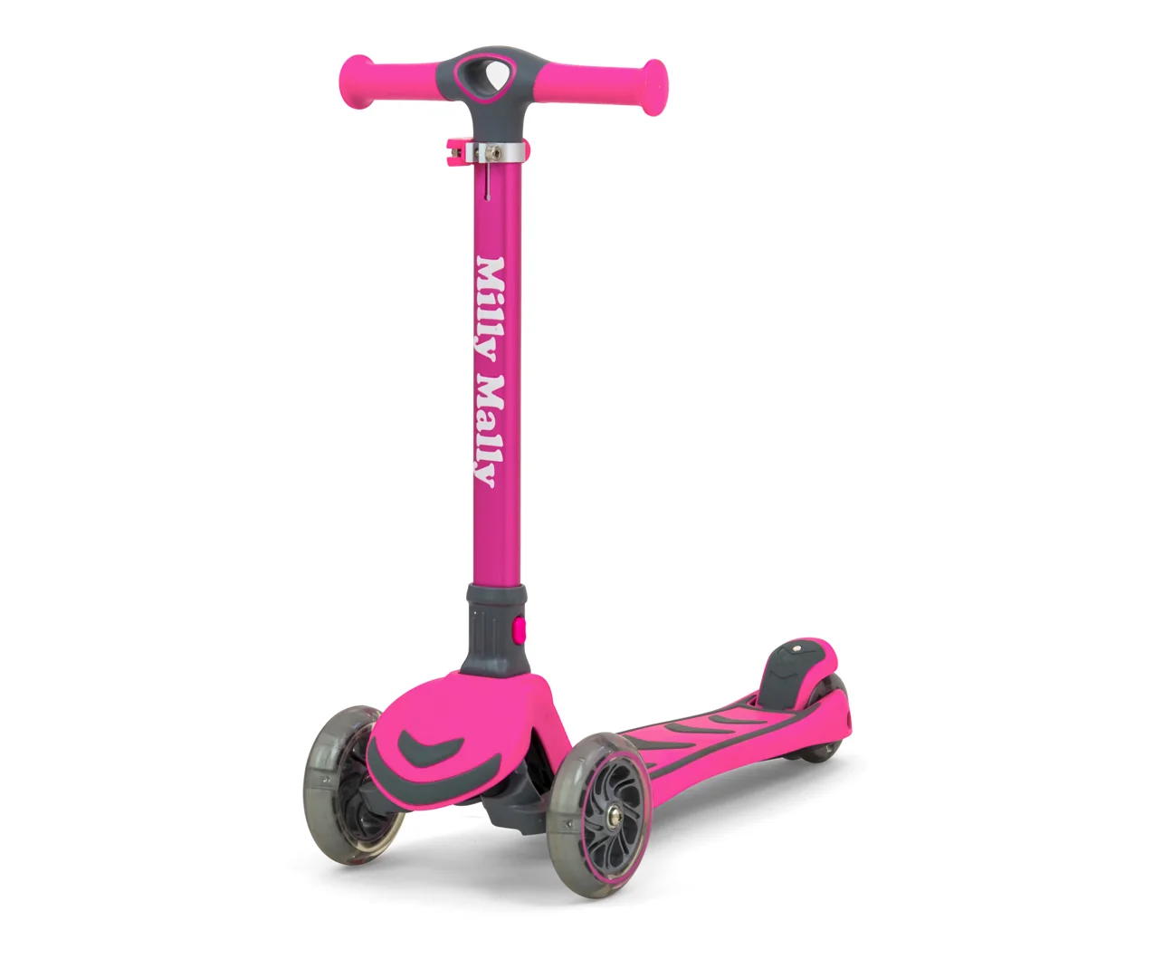 Detská kolobežka Milly Mally Scooter Boogie ružová