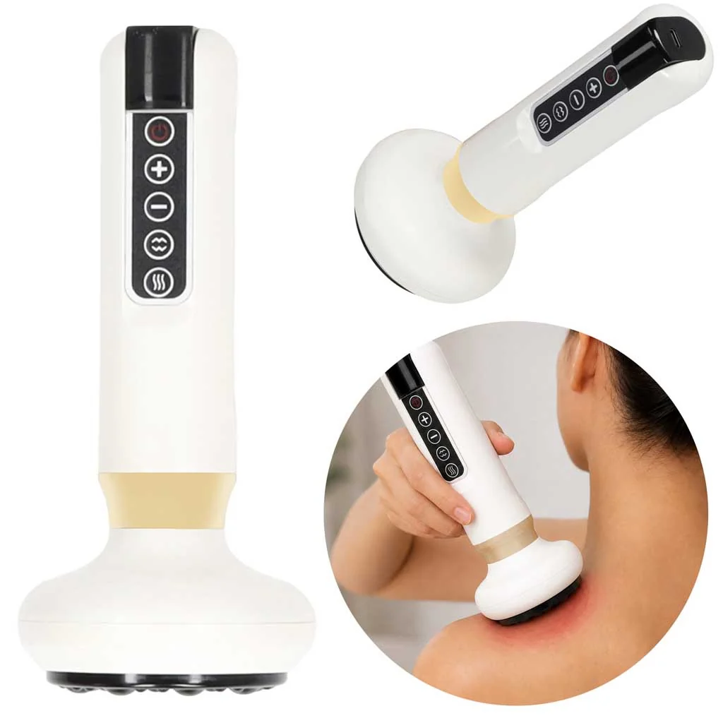 Livefy Cupping masážny prístroj s funkciou vákuovej banky, biely