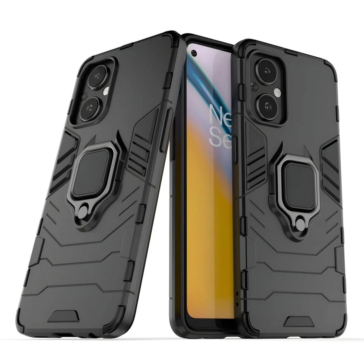 Odolné Puzdro Ring Armor Case pre OnePlus Nord N20 5G
