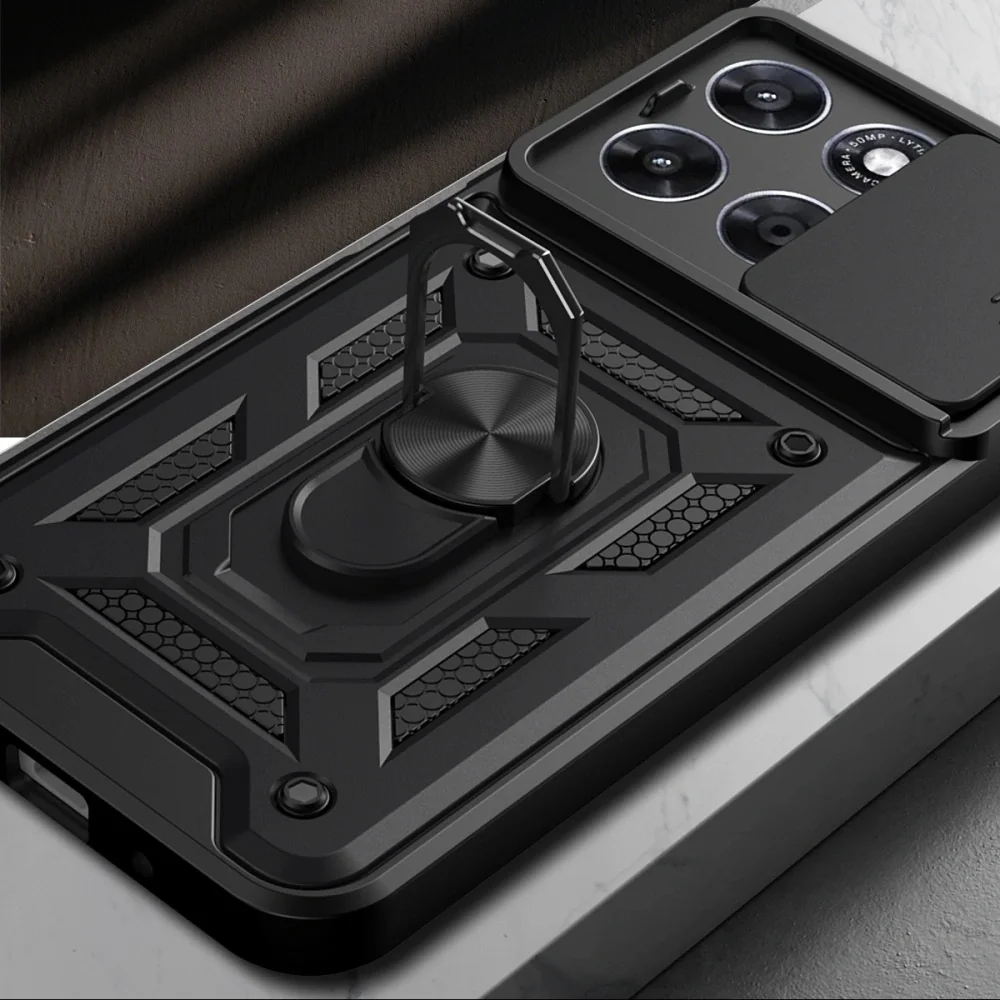 Tech-Protect Camshield kryt na Motorola Moto G57 Power / G67 Power, čierny erny