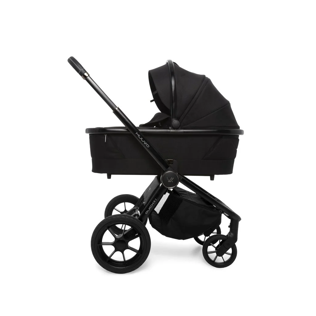 Kočík kombinovaný Quick SE 2 Chromium black set 2v1