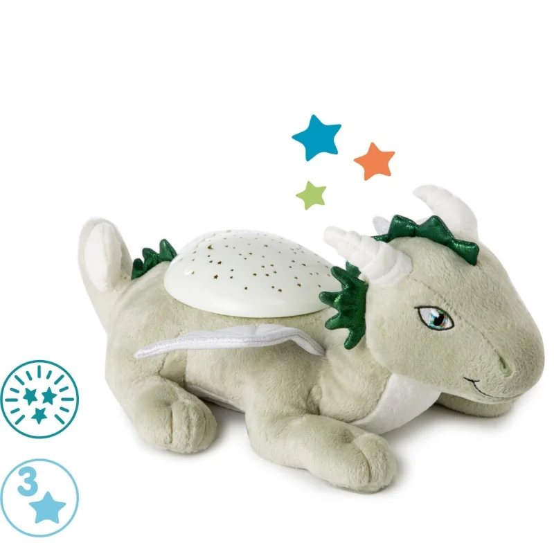 CLOUD B Twilight Buddies Drak nočné svetielko s projekciou hviezd