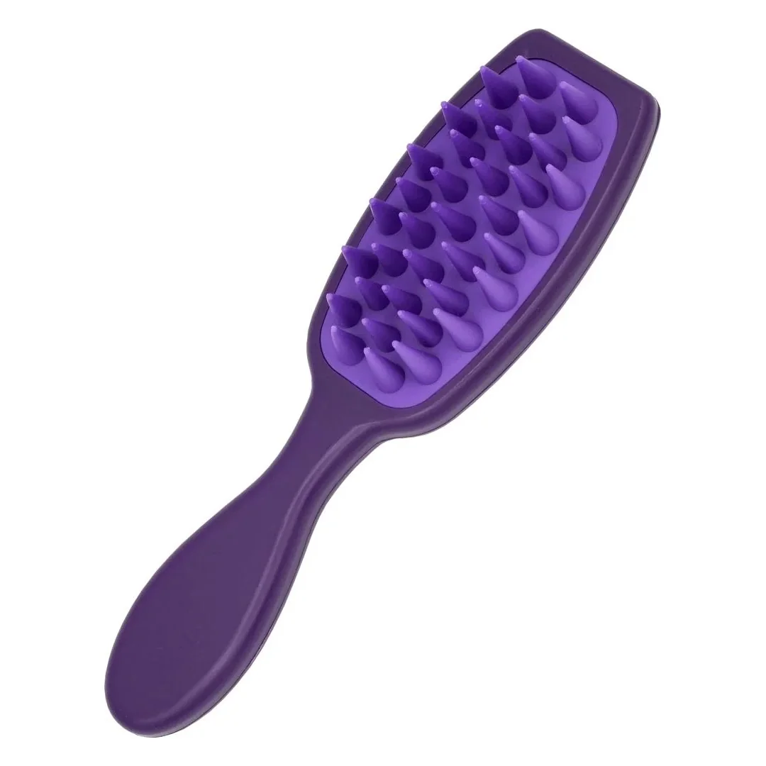 My-She MindTingle Purple masážna kefa na pokožku hlavy