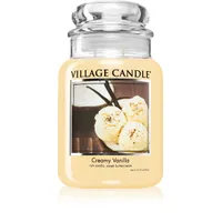Village Candle Vonná sviečka v skle - Creamy Vanilla - Vanilková zmrzlina, veľká