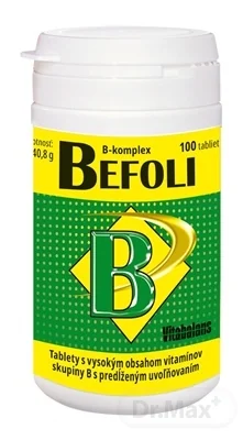Vitabalans BEFOLI 1×100 tbl, výživový doplnok