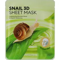 Missha Snail 3D Sheet Mask 23 g / 1 sheet