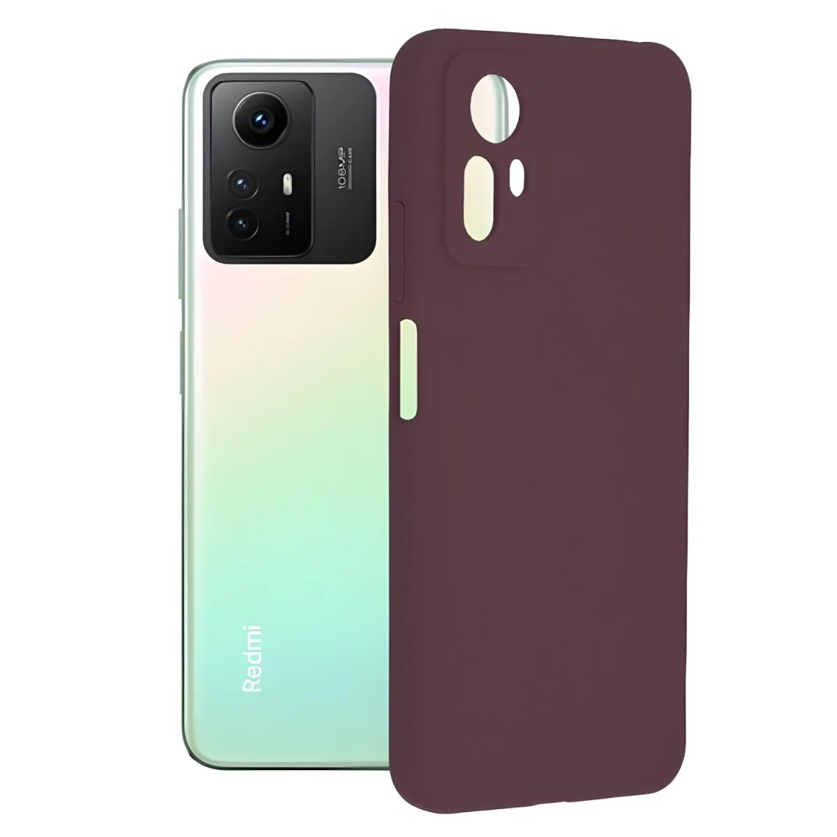 Silikónové puzdro pre Xiaomi Redmi Note 12S - Fialová