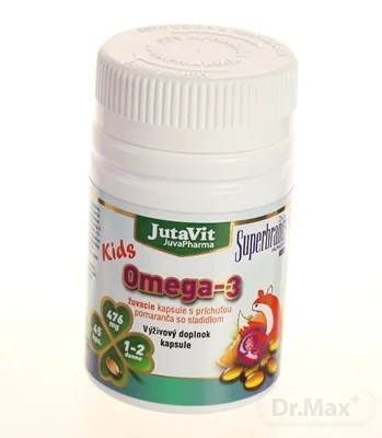 JutaVit Omega-3 Kids 1×45 cps, výživový doplnok