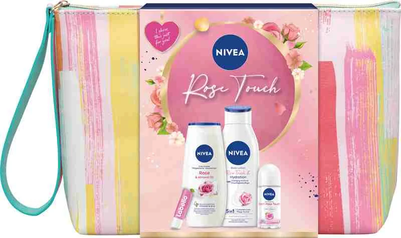 NIVEA BAG ROSE 1×1 ks, darčekové balenie