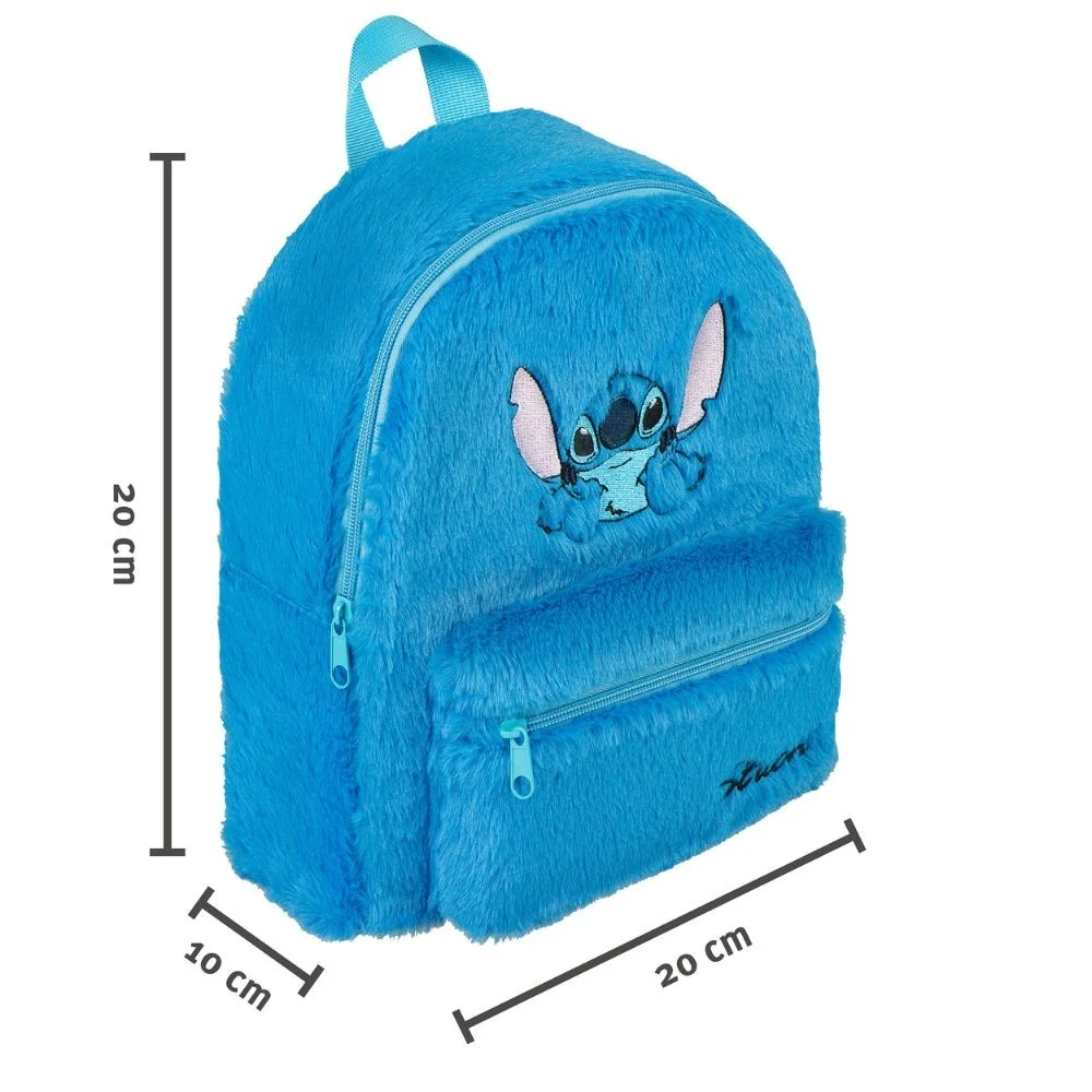 Plyšový batoh Lilo a Stitch 30 cm modrý